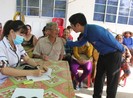 Dựng bia tưởng niệm liệt sỹ Chiến tranh biên giới Tây Nam