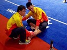 Wushu khởi đầu gian nan ở Asiad: Xuân Hiệp bất ngờ chấn thương