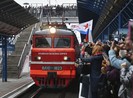 Ukraine điều tra việc đoàn tàu Nga đi vào bán đảo Crimea