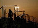 Xe chở thiết bị quân sự Mỹ nổ tung gần biên giới Iraq-Kuwait