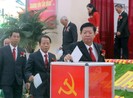 Ông Lê Văn Tông tái đắc cử Bí thư thị xã Long Mỹ