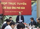 Thủ tướng thành lập Ban chỉ đạo tiền phương ứng phó bão số 9