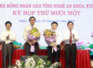 Nghệ An có 2 tân phó chủ tịch tỉnh