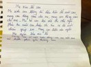 Mẹ bỏ rơi con cùng tờ giấy ghi dòng chữ 'mẹ ngàn lần xin lỗi'