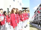 Cờ Việt Nam tung bay trong Làng vận động viên SEA Games 30