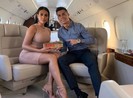 Ronaldo đưa bạn gái trở lại Ý trên máy bay riêng 20 triệu bảng