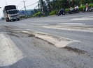 Sở GTVT nói gì về con đường lún như ruộng cày