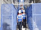Lãnh đạo UBND TP đi thăm công trường metro ngày cuối năm