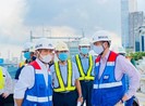 Sẽ sớm lắp đặt ray trên cao tuyến metro số 1