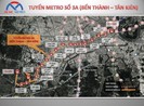 TP.HCM: Tuyến Metro số 3A bổ sung thêm 1 ga
