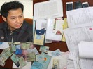 Tín dụng đen đang cho vay bị công an bắt quả tang