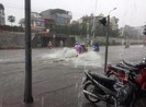 Hải Phòng bất ngờ ngập lụt vì mưa quá to