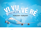 Vi vu vé rẻ cùng thẻ tín dụng quốc tế SCB