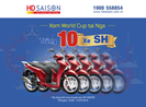 Trả góp 0% hút khách mùa World Cup