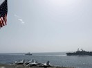 Tàu sân bay, tàu chiến Mỹ tập trận gần Iran