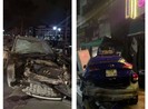 Lái xe gây tai nạn ở phố đi bộ Hải Phòng có nồng độ cồn