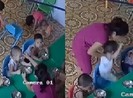 Cô giáo nhồi nhét thức ăn, đánh bôm bốp bé 2 tuổi