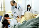 Bệnh nhân biến chứng viêm não nguy kịch do mắc sởi