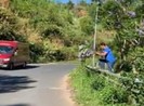Bức xúc vì du khách bẻ hoa phượng tím ở TP Đà Lạt