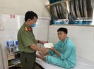 Thiếu úy công an bị thương khi truy bắt nghi phạm ma túy