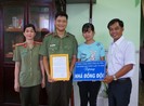 Báo Pháp Luật TP HCM trao Nhà đồng đội tại Trà Vinh