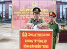 Công an tỉnh Trà Vinh đóng góp ủng hộ miền Trung