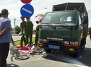 Va chạm với xe cảnh sát cơ động, một người tử vong