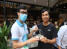 Đổi sen đá lấy sách tặng trẻ em vùng lũ miền Trung