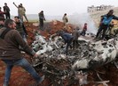 Trực thăng của quân đội Syria trúng tên lửa, không ai sống sót