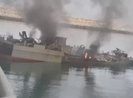 Video: Tàu Iran hỏng nặng khi trúng tên lửa của chính Iran