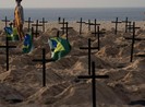 COVID-19: Brazil khả năng vượt Mỹ, có số người chết cao nhất