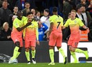 Đá 3 hậu vệ, Man. City thắng dễ Crystal Palace trong hiệp 1