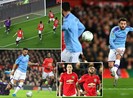 Siêu sao đốt đền, M.U thua thảm Man. City trong hiệp 1