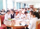 Khóa tập huấn sinh viên nâng cao nghiệp vụ khách sạn nhà hàng