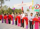 Khánh thành cây cầu đầu tiên dự án 'Xây cầu đến lớp'