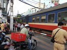 Lao vào tàu lửa tự vẫn, một phụ nữ tử vong tại chỗ