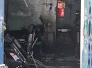 Người đàn ông chết cháy trên căn gác tiệm hớt tóc