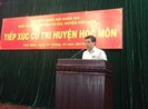 Vụ Alibaba 'nóng' tại buổi tiếp xúc cử tri ở Hóc Môn