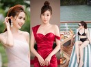 Huyền My, Mỹ Linh khoe dáng gợi cảm, Thúy Nga bị đồn qua đời