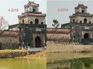 Đoạn bờ kè thành hào Huế bị 'phá nát' sẽ xử lý thế nào?