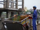 Cá chết trắng hồ giữa trung tâm TP Đông Hà