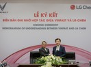 VinFast và LG Chem hợp tác sản xuất pin tiêu chuẩn quốc tế