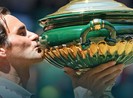 Đánh bại Goffin, Federer lập kỷ lục vô địch mặt sân cỏ