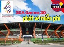 SEA Games 30 miễn phí vé ngoài bóng đá, bóng rổ và bóng chuyền