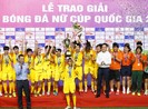 Đội bóng nữ TP.HCM thâu tóm danh hiệu Cúp quốc gia