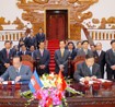 Thủ tướng Nguyễn Tấn Dũng hội đàm với Thủ tướng Samdech Hun Sen