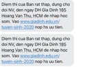 Thí sinh bức xúc vì loạt tin nhắn “chê điểm thấp” từ trường ĐH