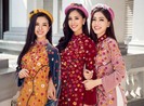 Top 3 Hoa Hậu Việt Nam hóa nàng xuân trong bộ ảnh Tết