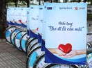 MC Quyền Linh, hoa hậu Đỗ Mỹ Linh cùng hiến tạng cứu người