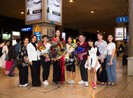 Thanh Khoa trở về Việt Nam sau khi đăng quang hoa khôi
